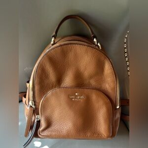 Kate Spade medium Jackson backpack - color gingerbread.